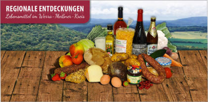 Regionale Entdeckungen. Website zu Lebensmitteln im Werra-Meißner-Kreis