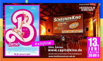 Kultfilm, Barbie, Scheunenkino Hebenshausen