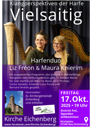 Harfenduo Liz Fréon & Maura Knierim